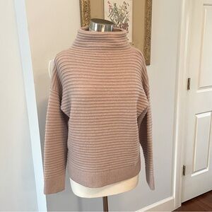 Madewell, Mauve/Blush Pink Mock Turtleneck Sweater Size Medium